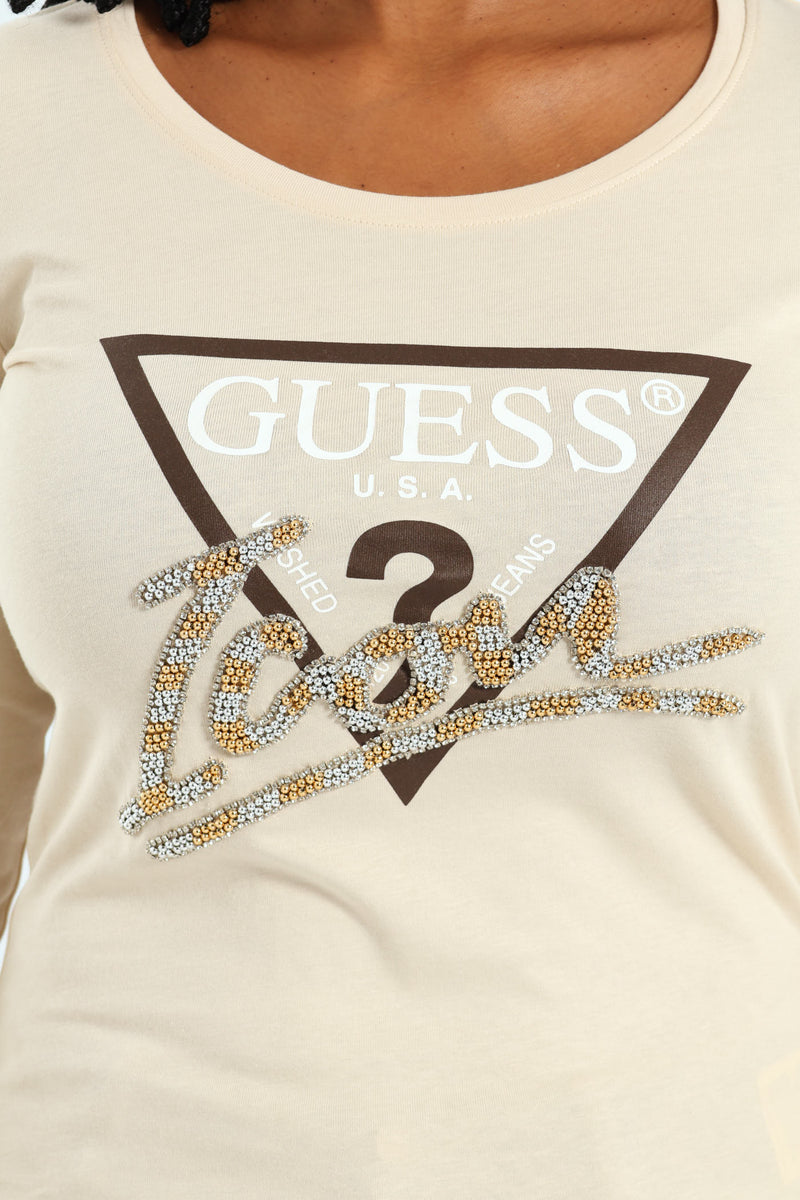 Icon Tee - Cream