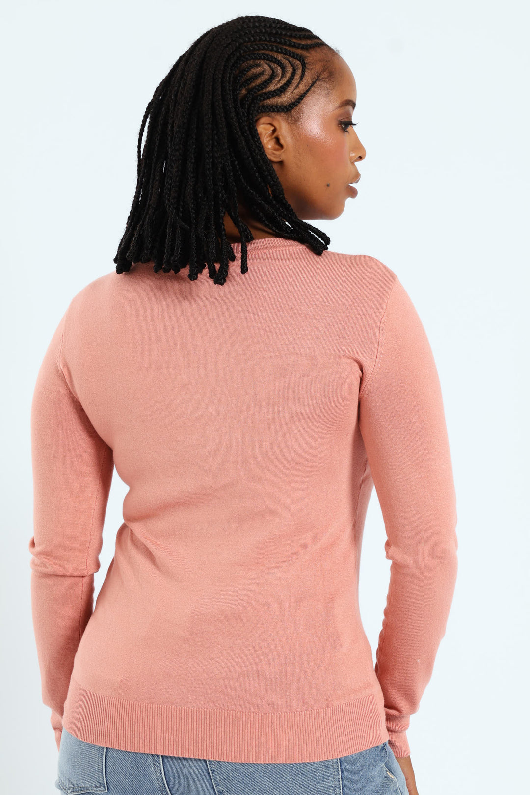 Megan Logo Sweater - Pink