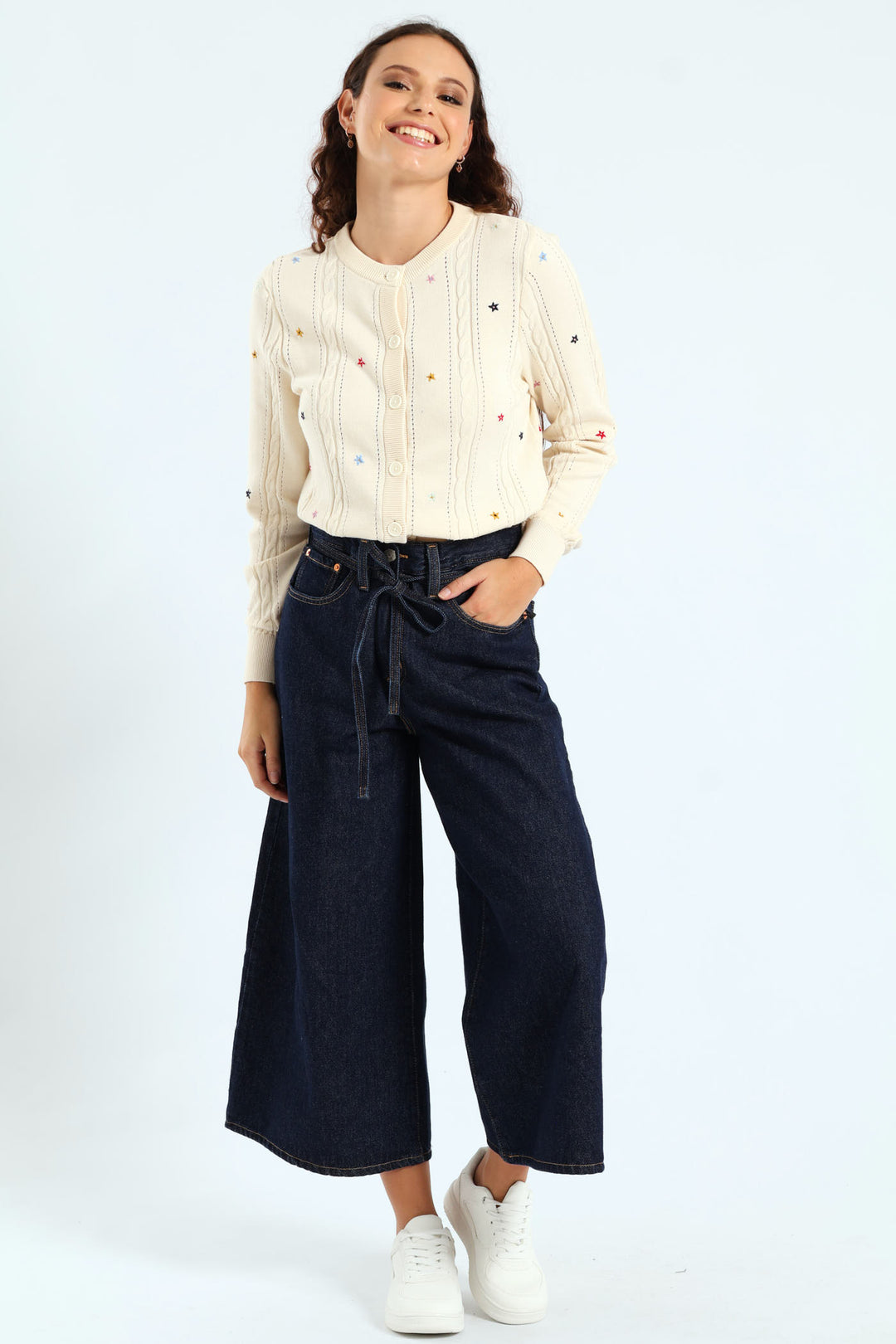 Marais Cardigan - White