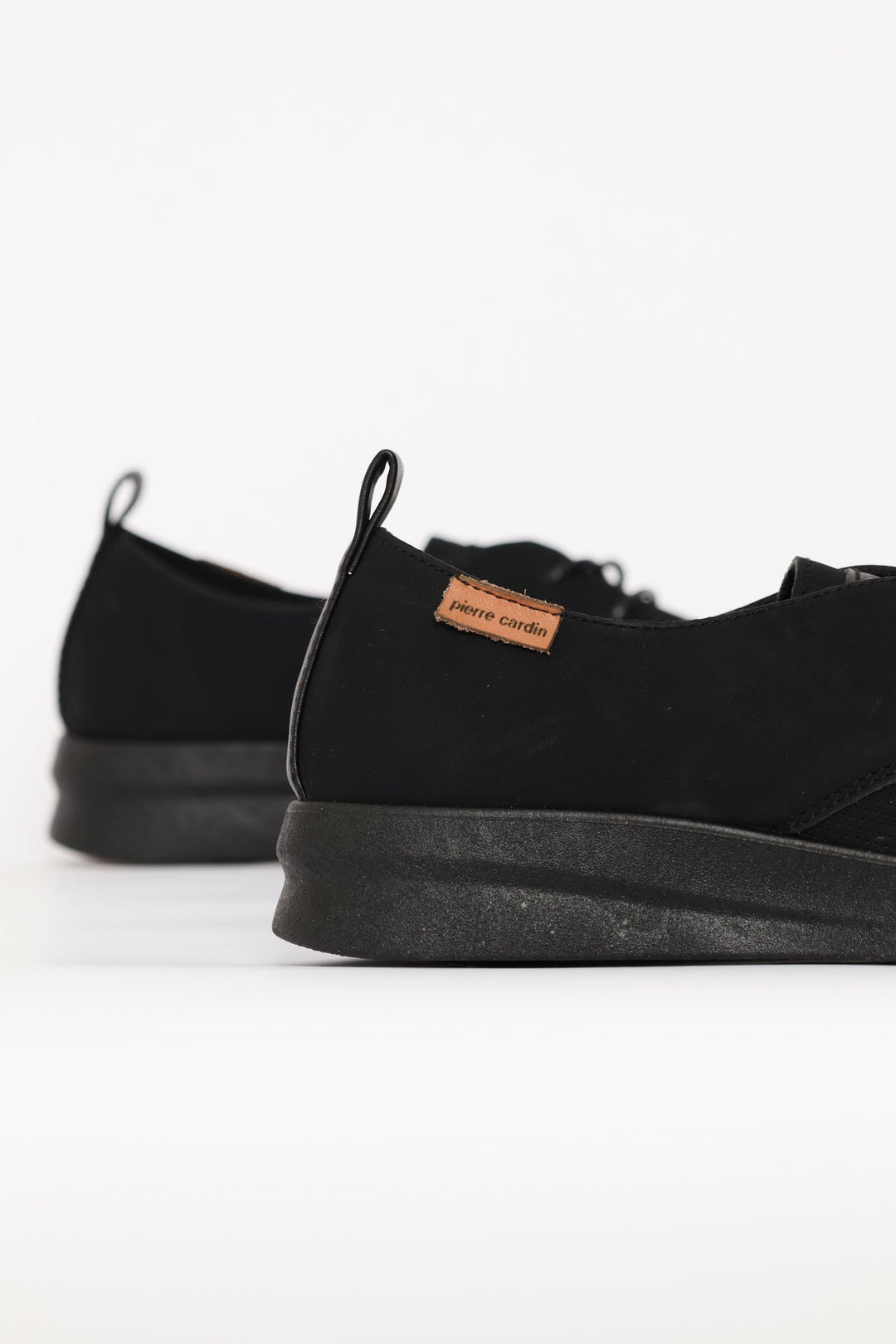 Lace Up Casual Sneaker - Black