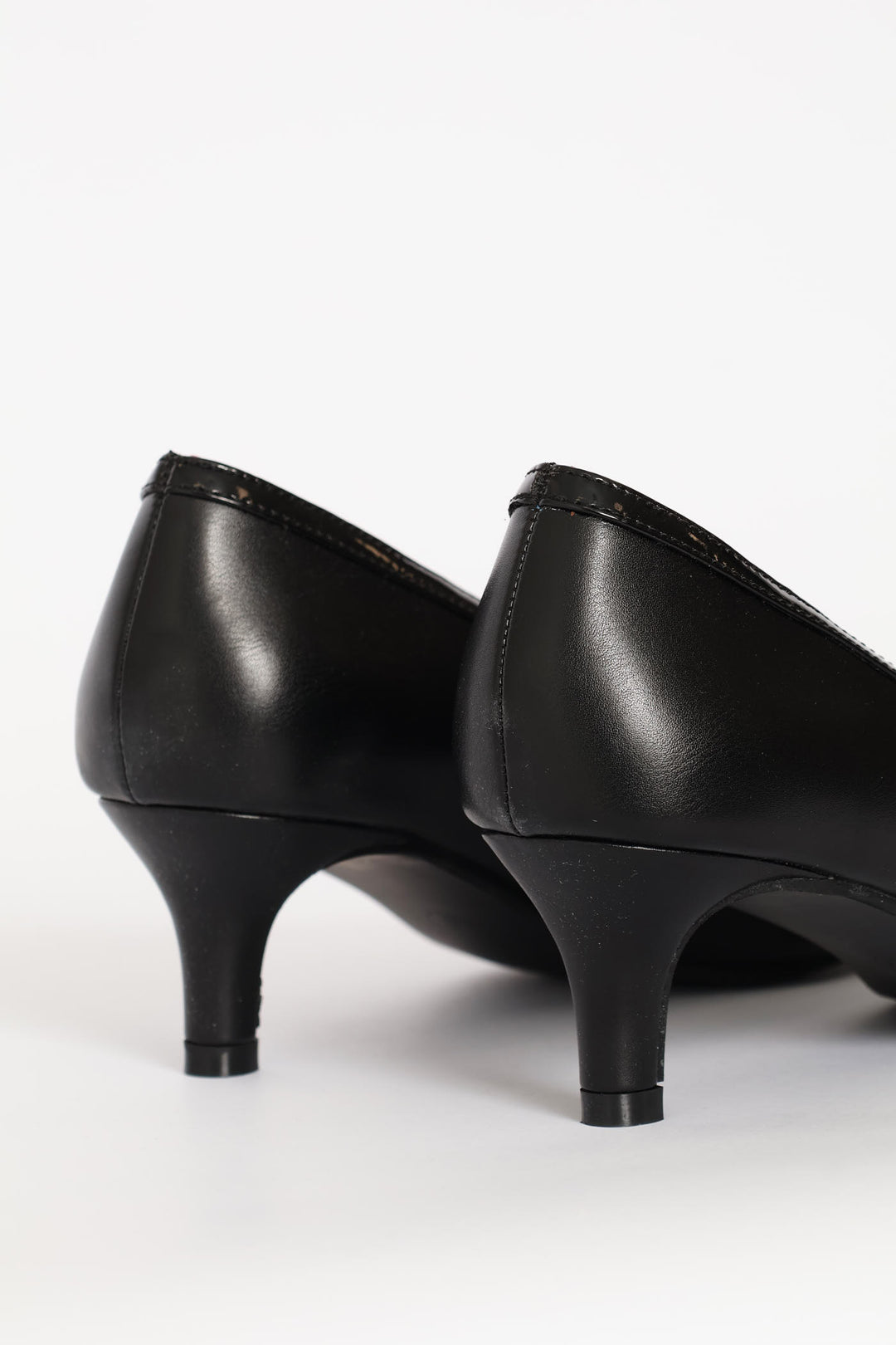 Soft Romney  Block Heel - Black