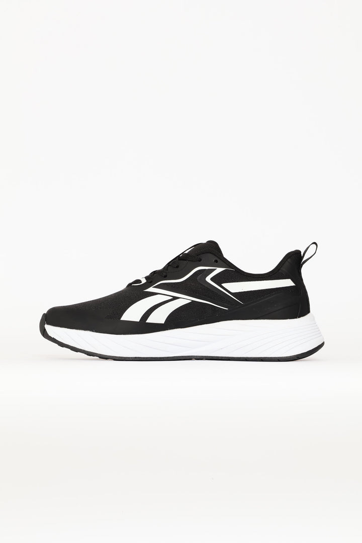 Verse Lace Up Trainer - Black