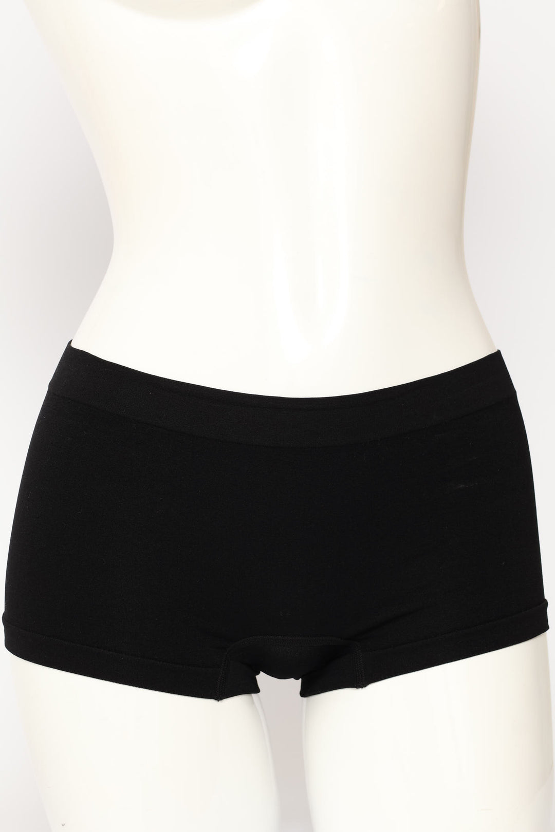 3 Pack Seamless Boyleg Panties - Beige/Brown/Black