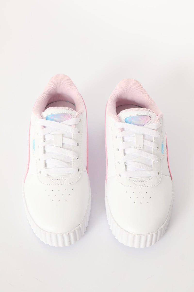 Pre-Girls Carina 3.0 Jelly Heaven Ps Sneaker - White/Pink