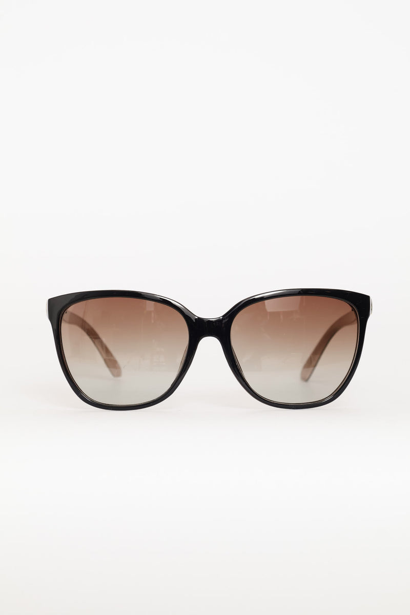 Black Gold Det Cat Eye Frame - Black