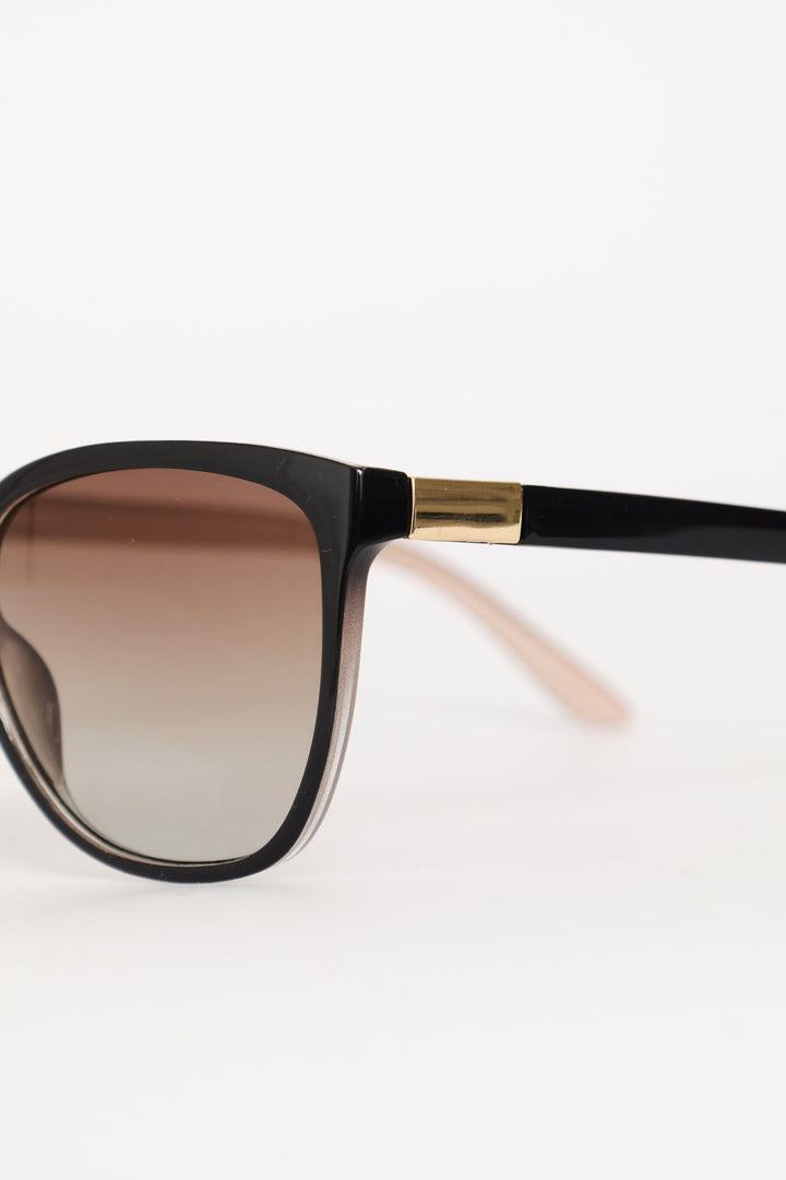 Black Gold Det Cat Eye Frame - Black