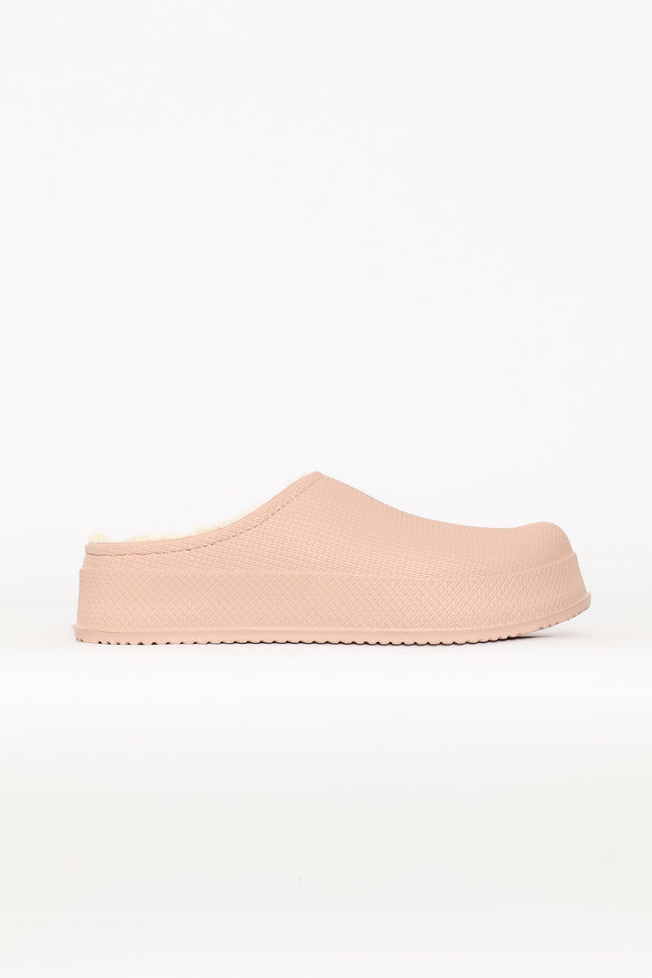 Eva Clog Lined Closed Toe  - Blush