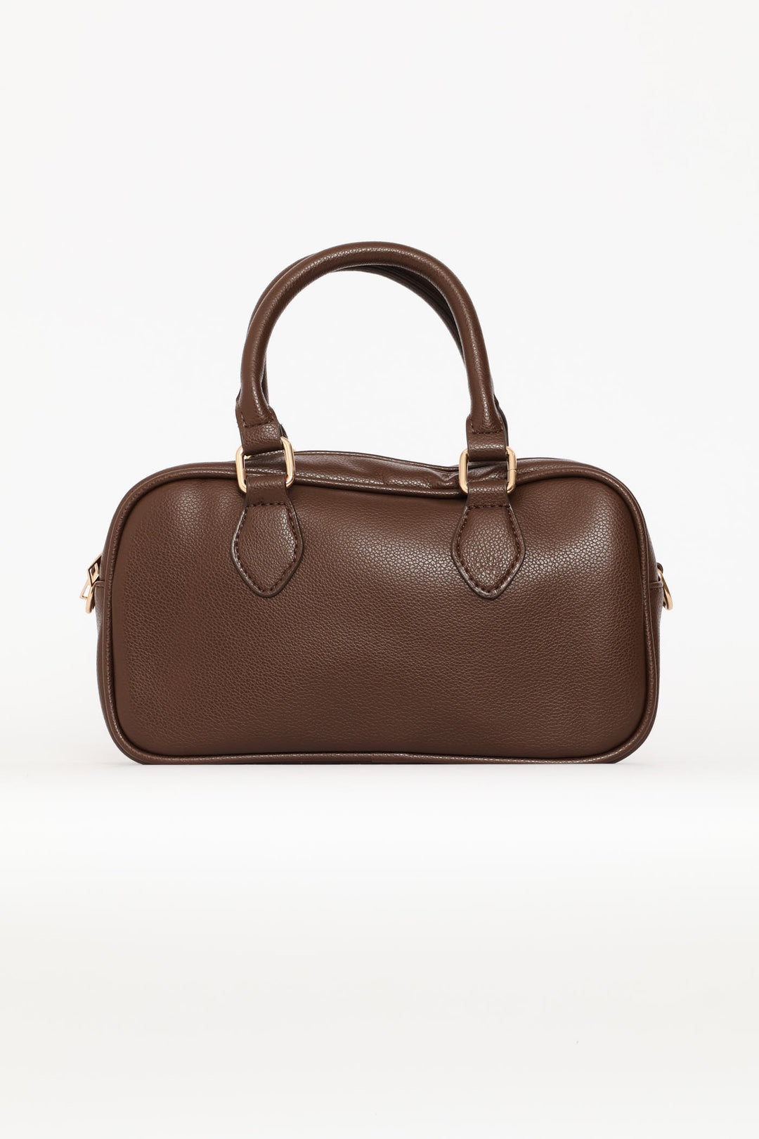 Mini Bowler Xbody With Charm - Chocolate