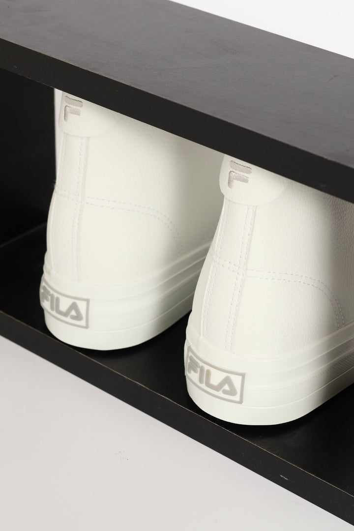 Alessia Platform High Top Sneaker - White