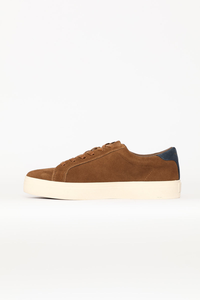Classic Nubuck Court Sneaker - Taupe