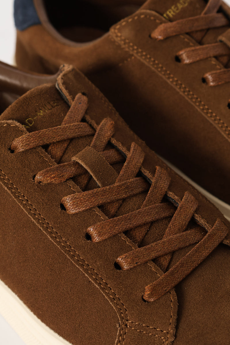 Classic Nubuck Court Sneaker - Taupe