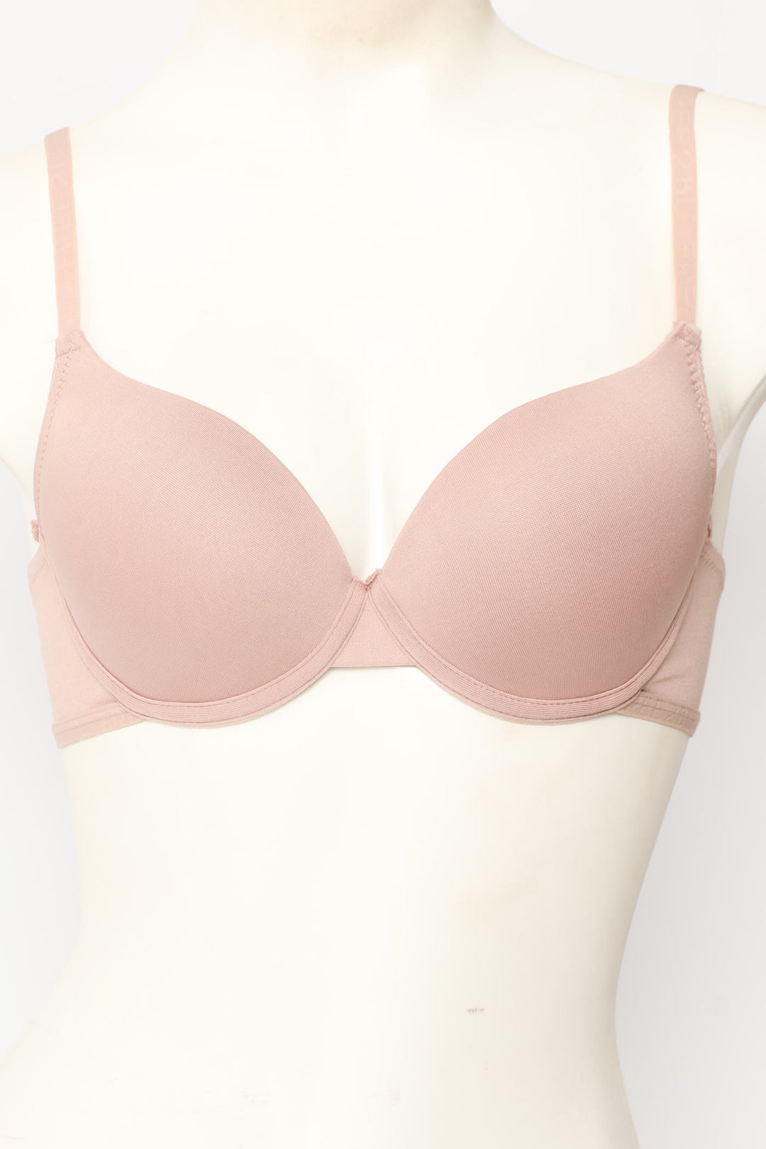 3 Pack T-Shirt Bras - Black/Mocha/White