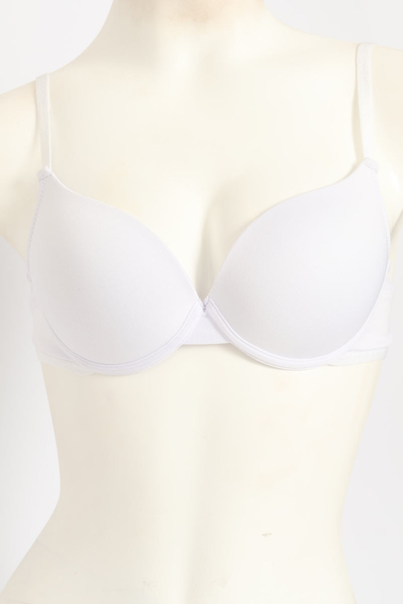 3 Pack T-Shirt Bras - Black/Mocha/White