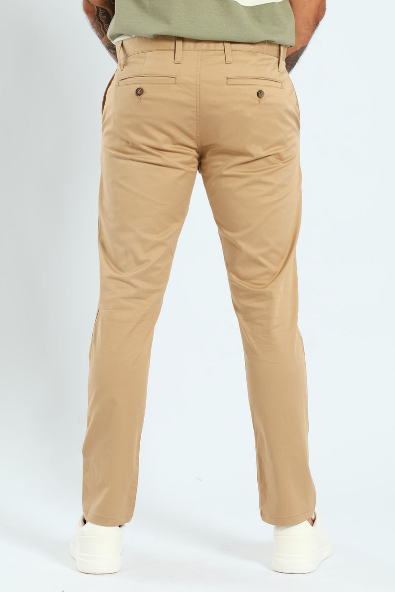 Venice Slim Fit Chino - Khaki