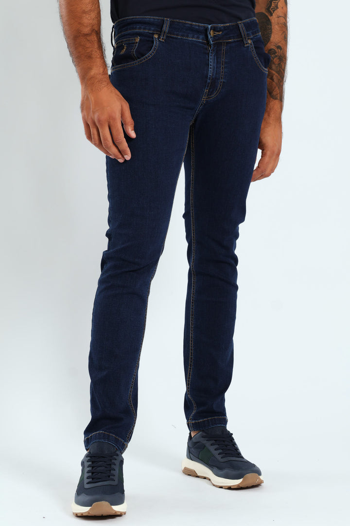 Peter Slim Leg Denim - Indigo