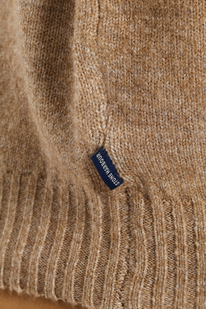 Plain Crew Knitwear - Taupe