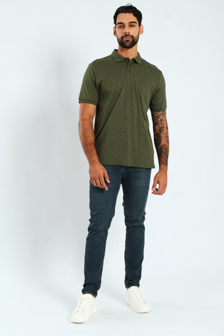 Noughts & Cross Print Golfer - Fatigue