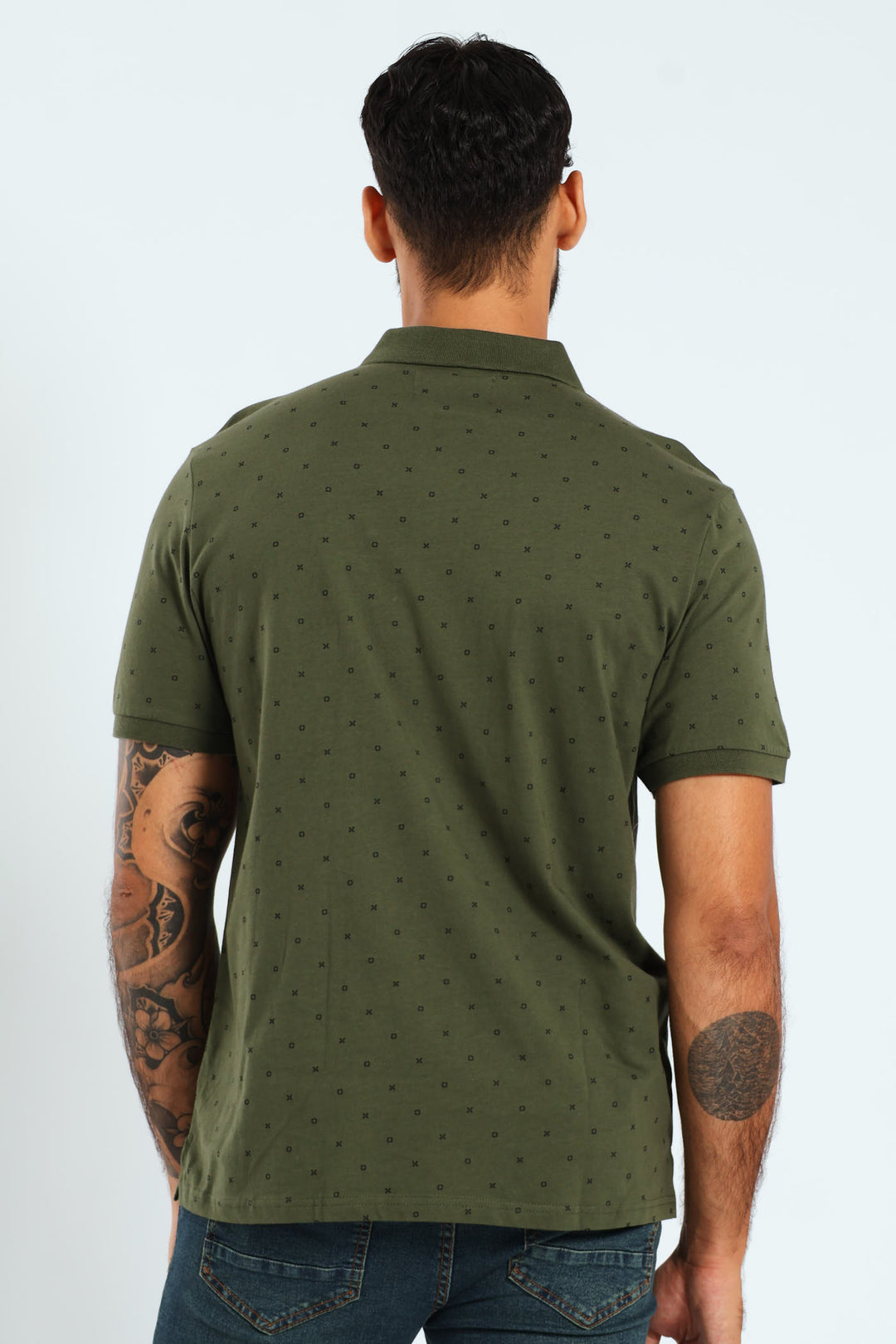 Noughts & Cross Print Golfer - Fatigue