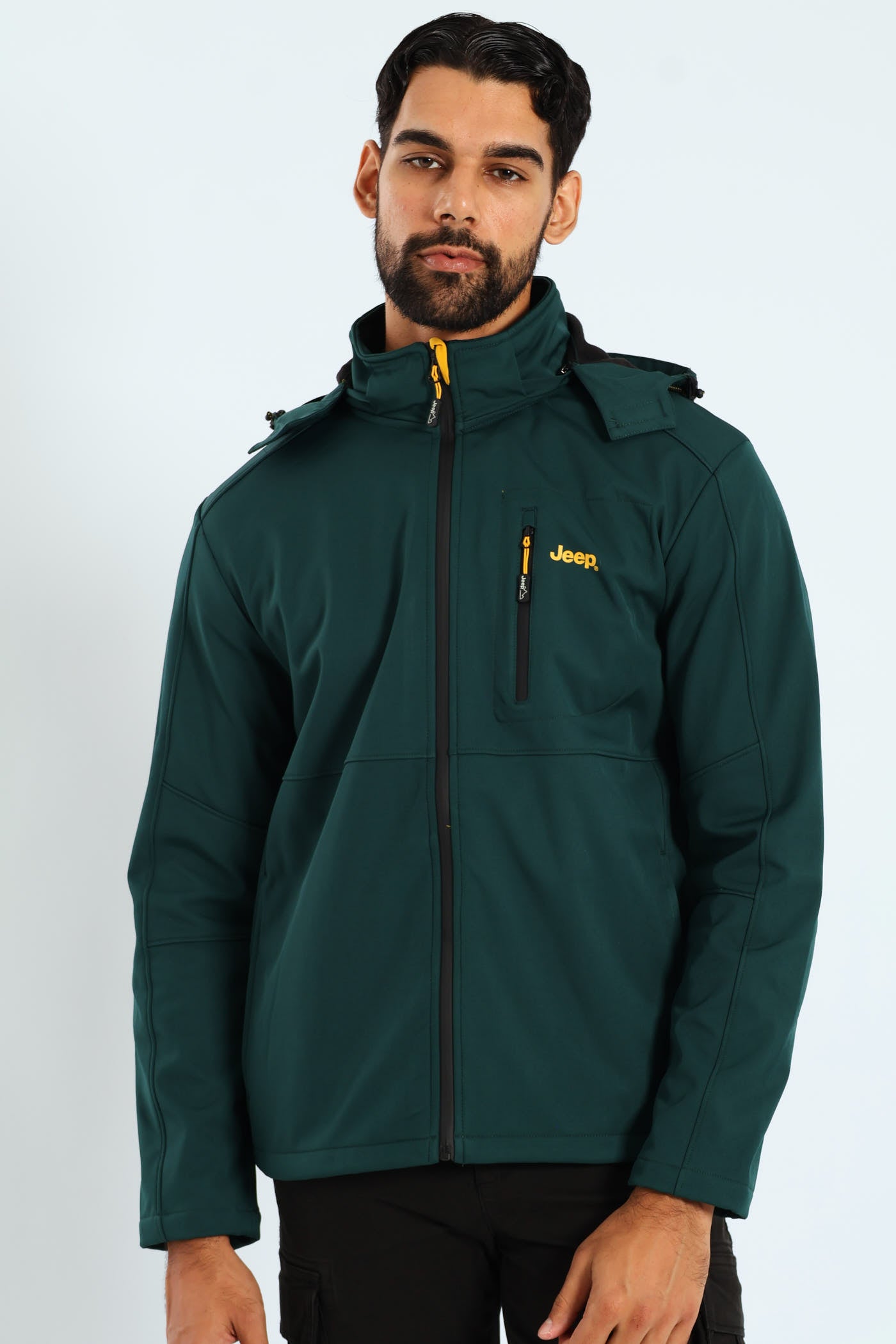 Mens Softshell Jacket - Forest Green – Edgars