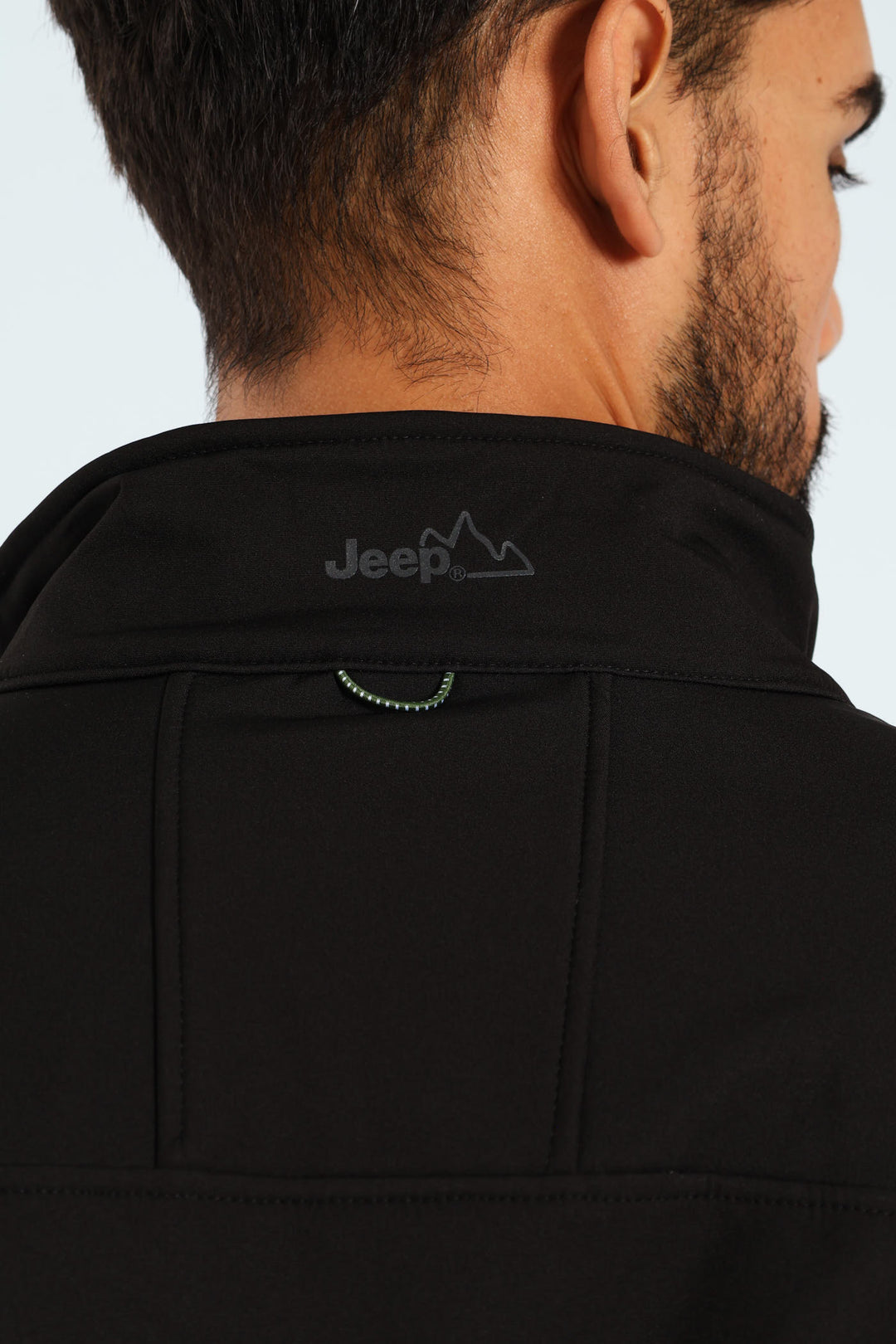 Funnel Neck Softshell Jacket - Black