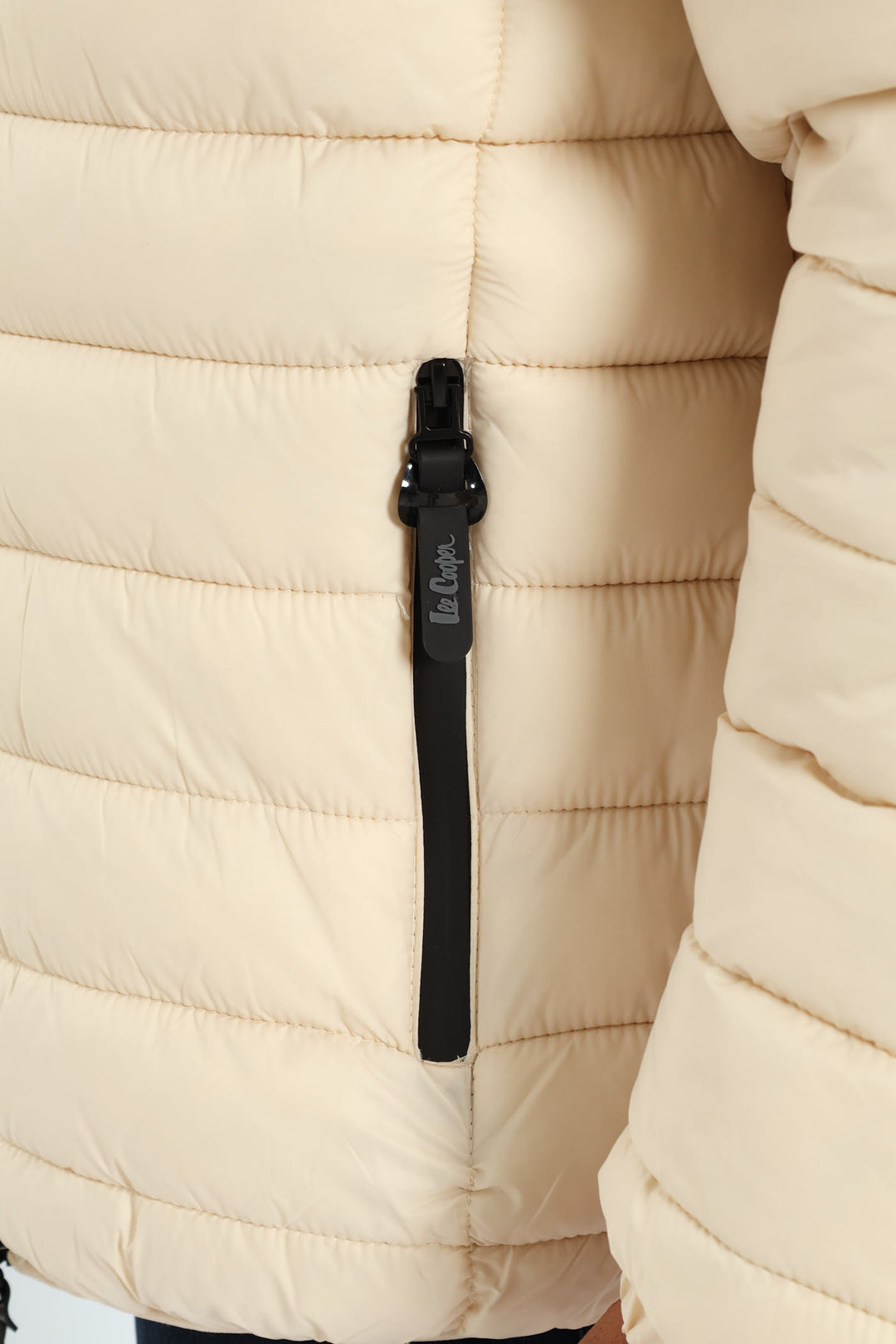 Billy Fur Lined Puffer - Stone