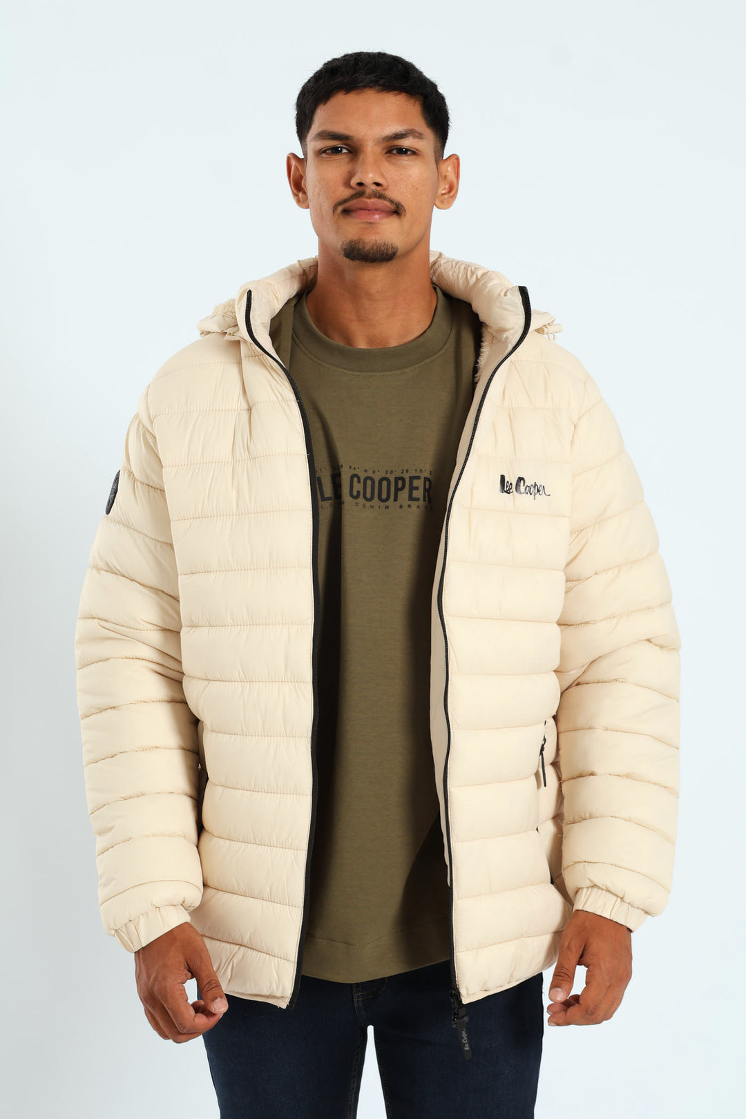 Billy Fur Lined Puffer - Stone
