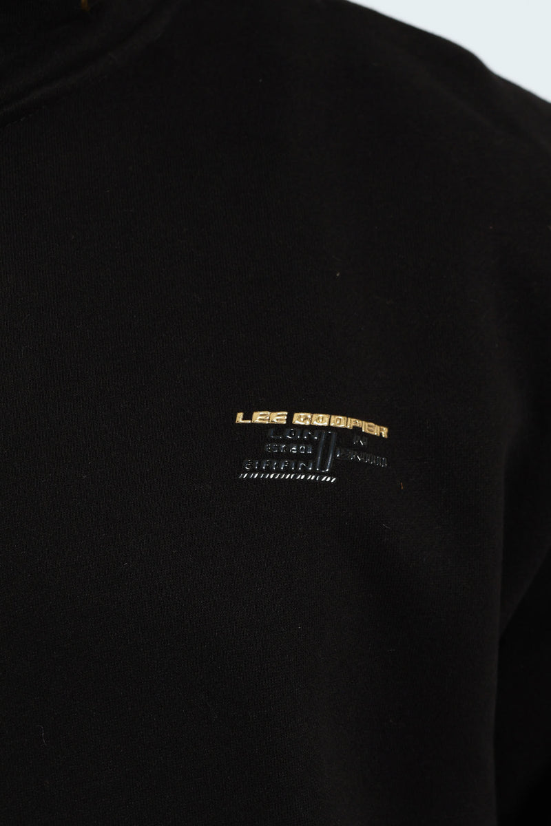 Nkosi Zip Through Fleece Jacket - Black