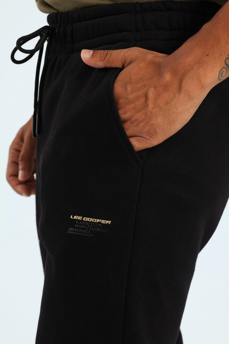 Nkosi Fleece Bottoms - Black