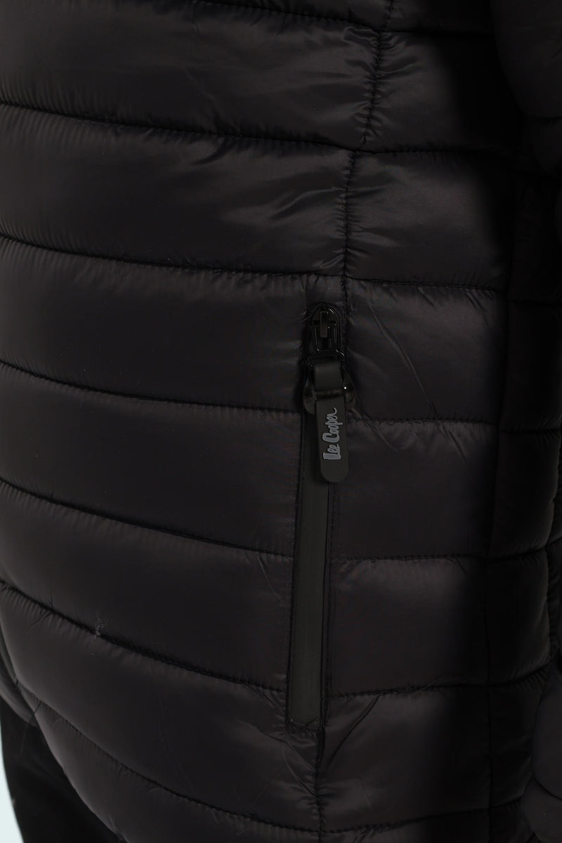 Billy Fur Lined Puffer - Black