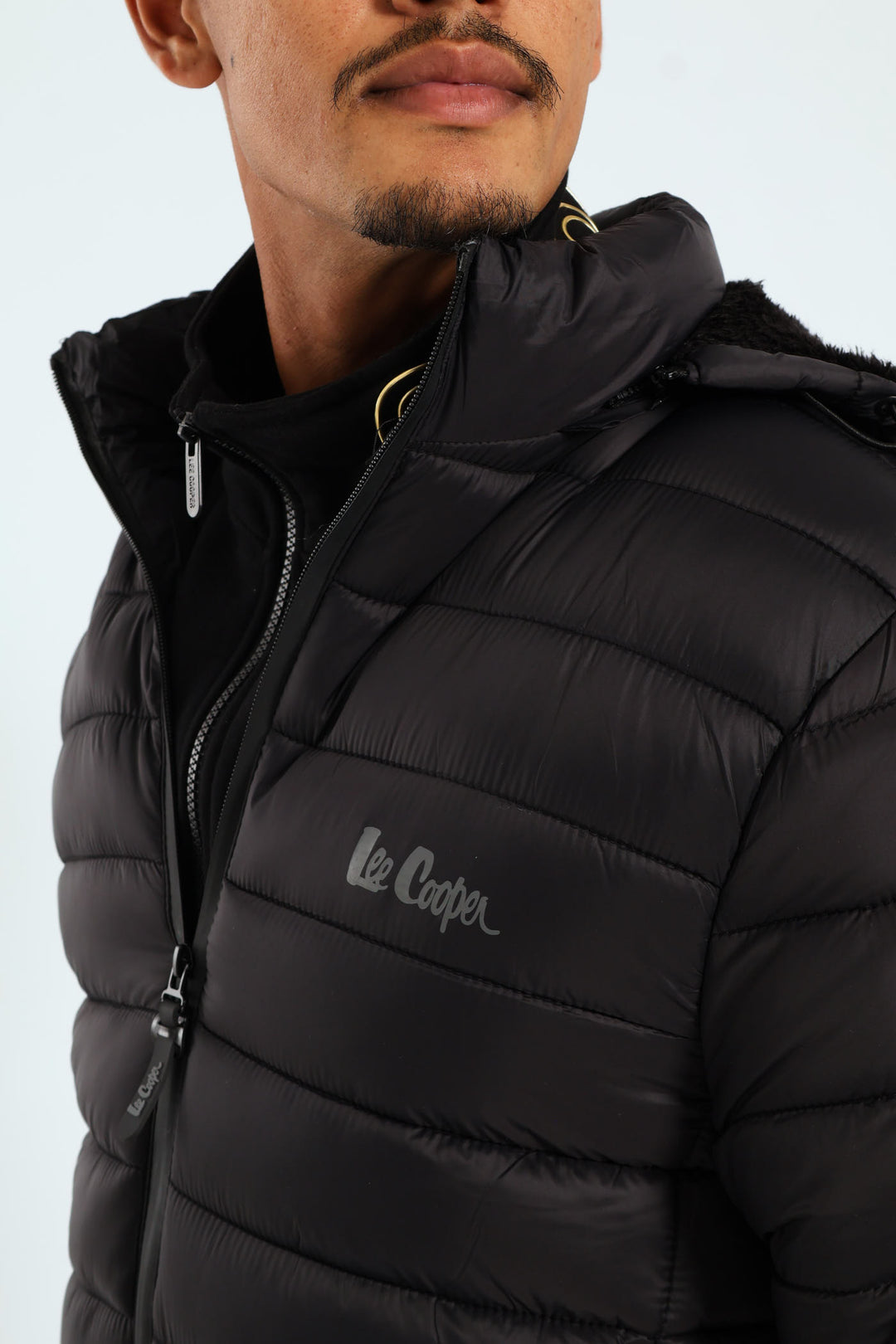 Billy Fur Lined Puffer - Black