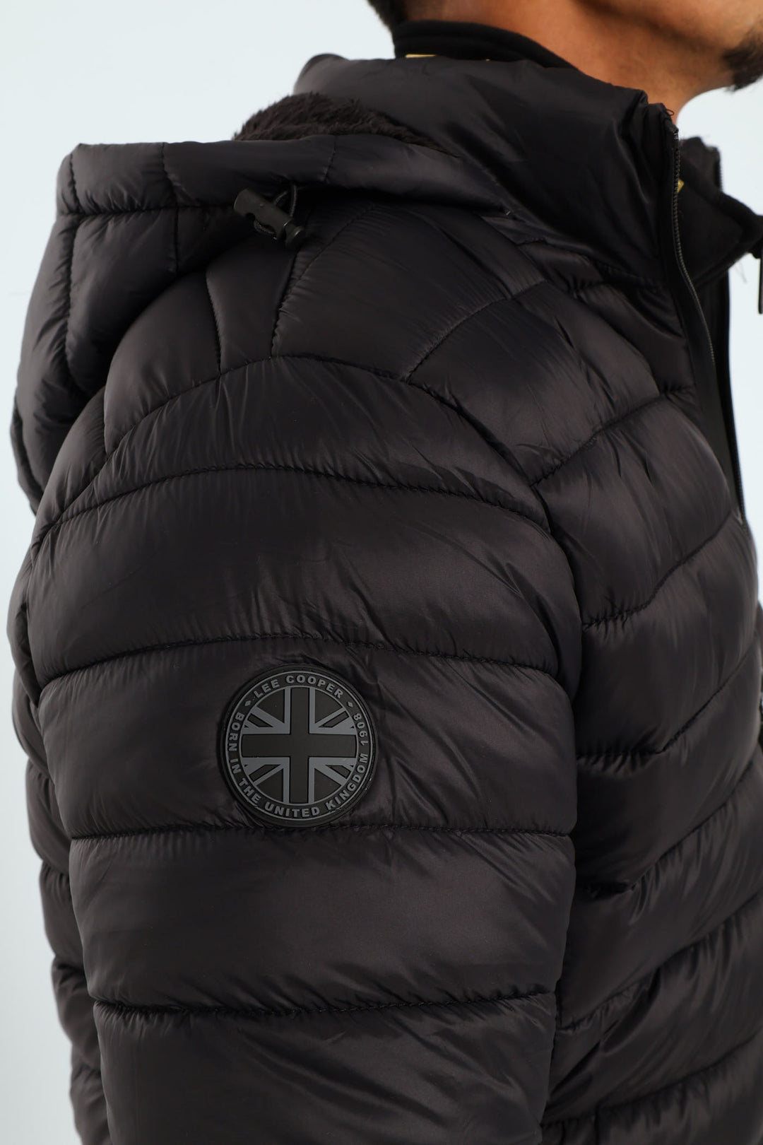 Billy Fur Lined Puffer - Black