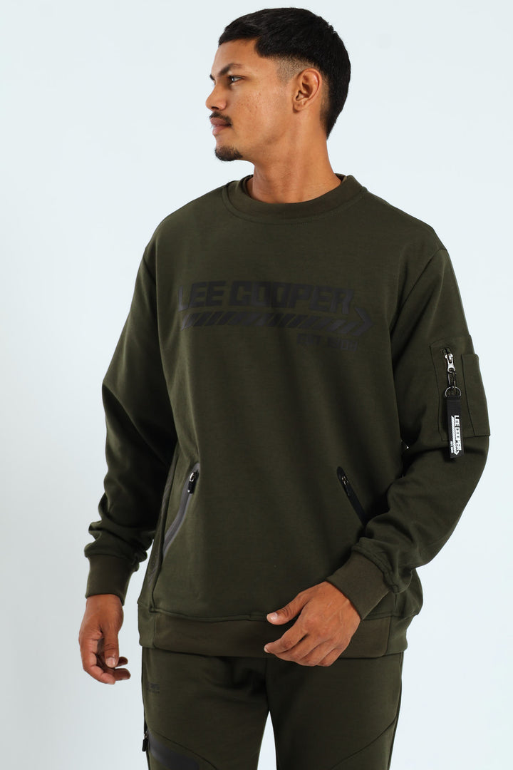 Finnian Sweatshirt - Fatigue