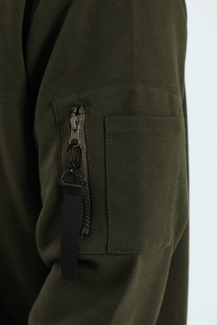 Finnian Sweatshirt - Fatigue