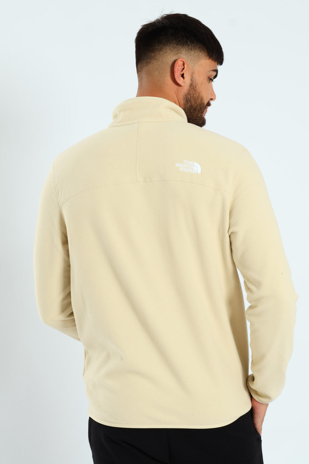 Glacier Quarter Zip Tracktop - Taupe