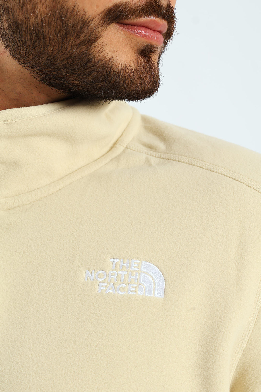 Glacier Quarter Zip Tracktop - Taupe