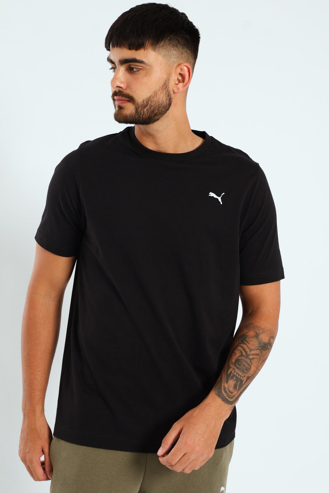 Essential Small Logo Tee - Black