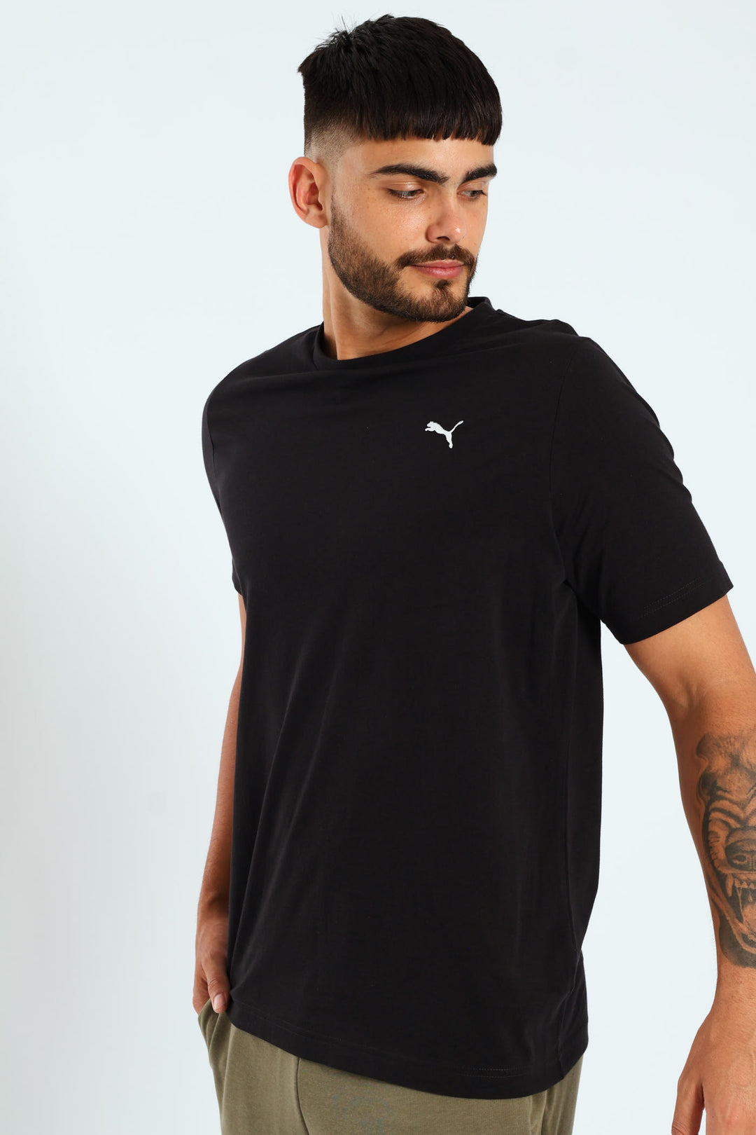 Essential Small Logo Tee - Black