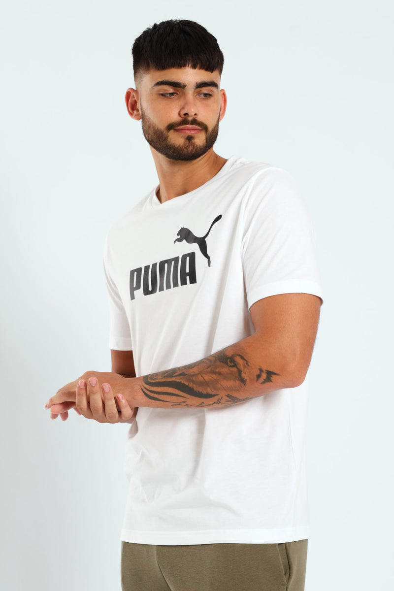 Essential No.1 Logo Tee - White