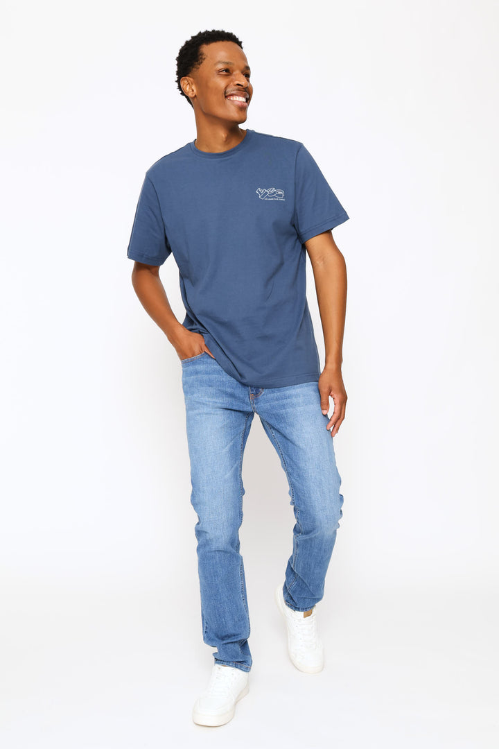 Jeans Club Tee - Blue
