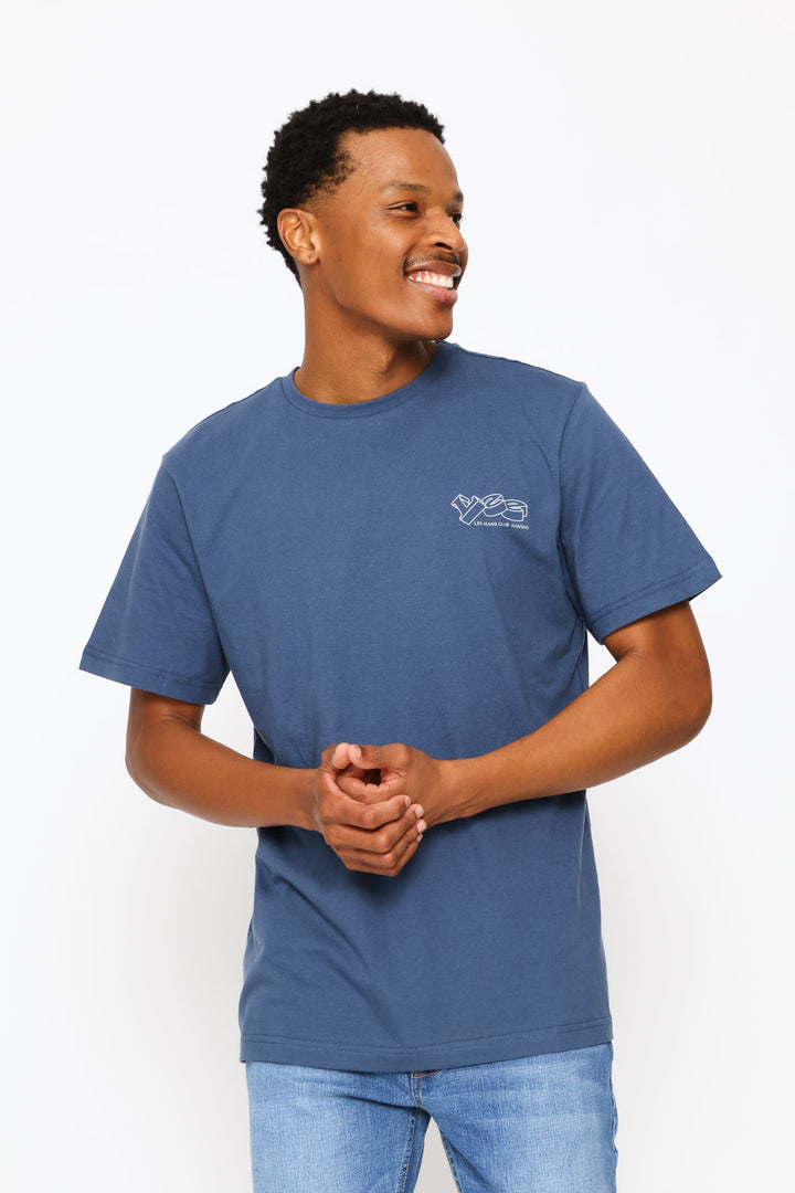 Jeans Club Tee - Blue