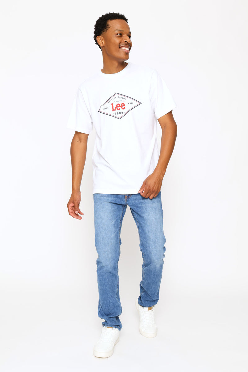 Diamond Club Tee - White