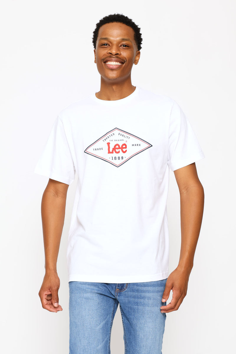 Diamond Club Tee - White