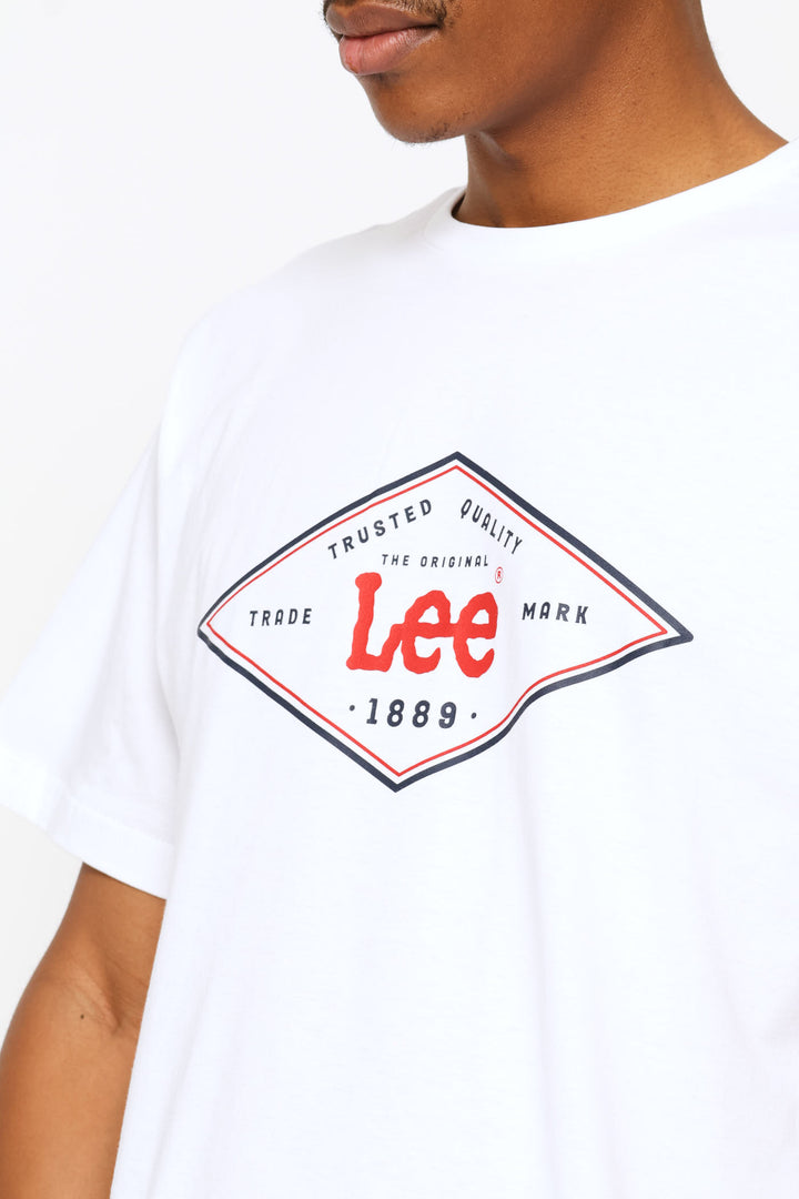 Diamond Club Tee - White
