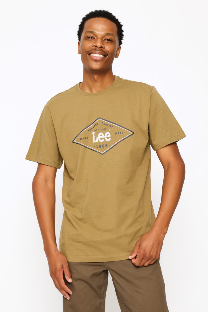 Diamond Club Tee - Khaki