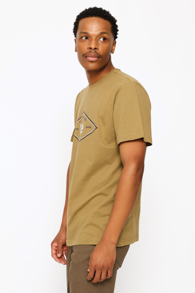 Diamond Club Tee - Khaki