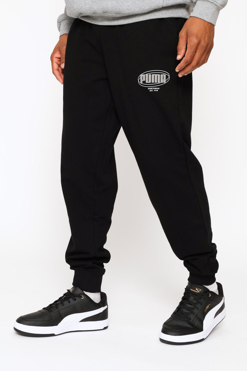Logo Lab Sweatpants - Black