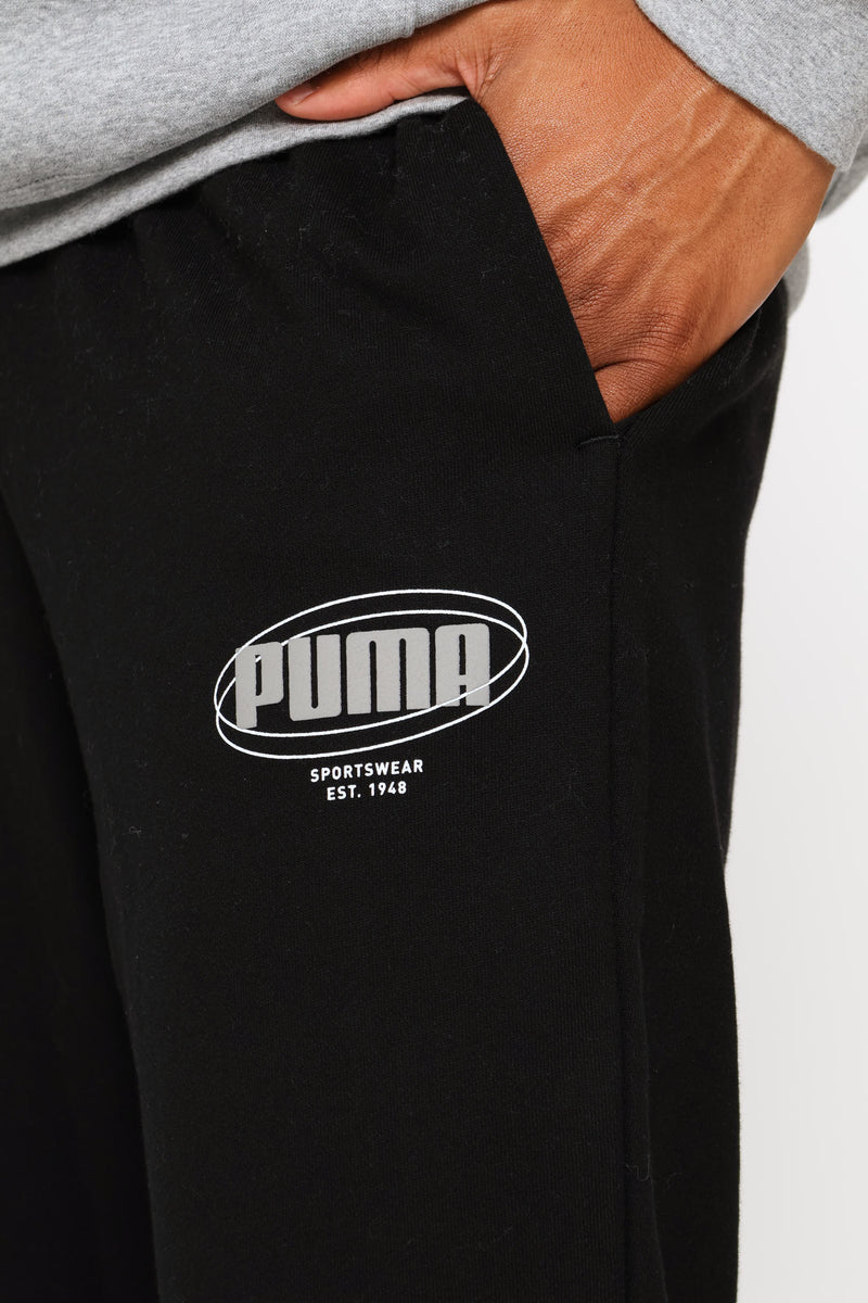 Logo Lab Sweatpants - Black
