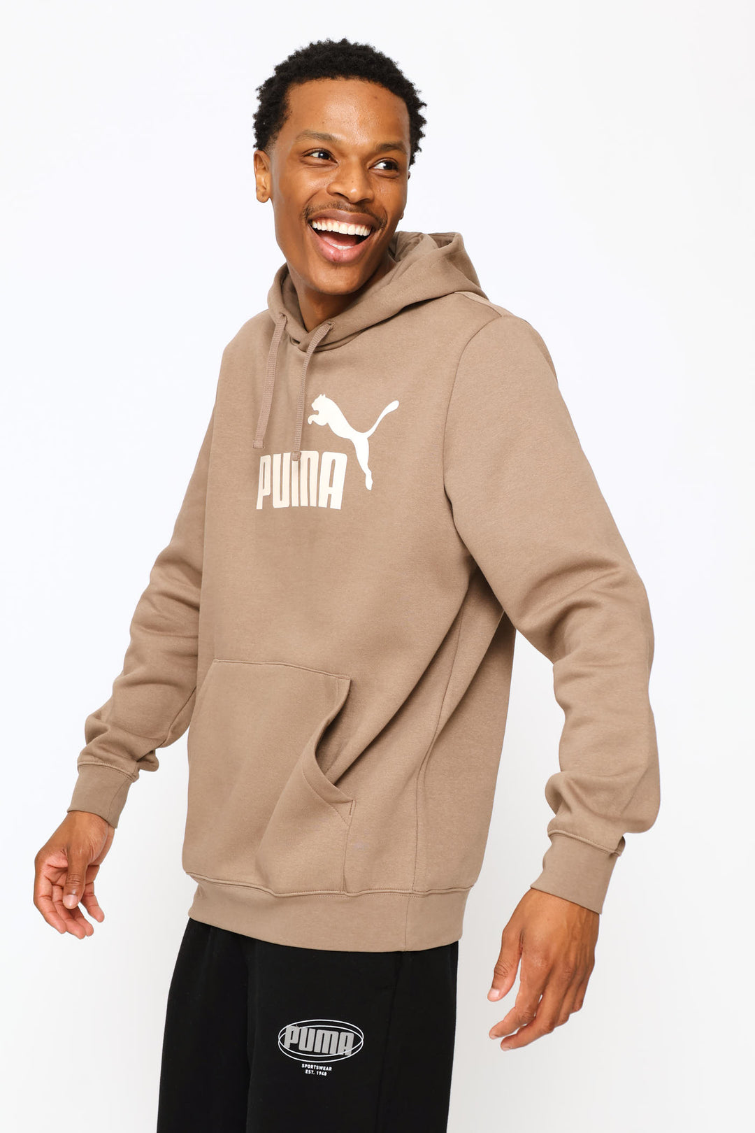 Essential No 1 Logo Hoodie - Stone