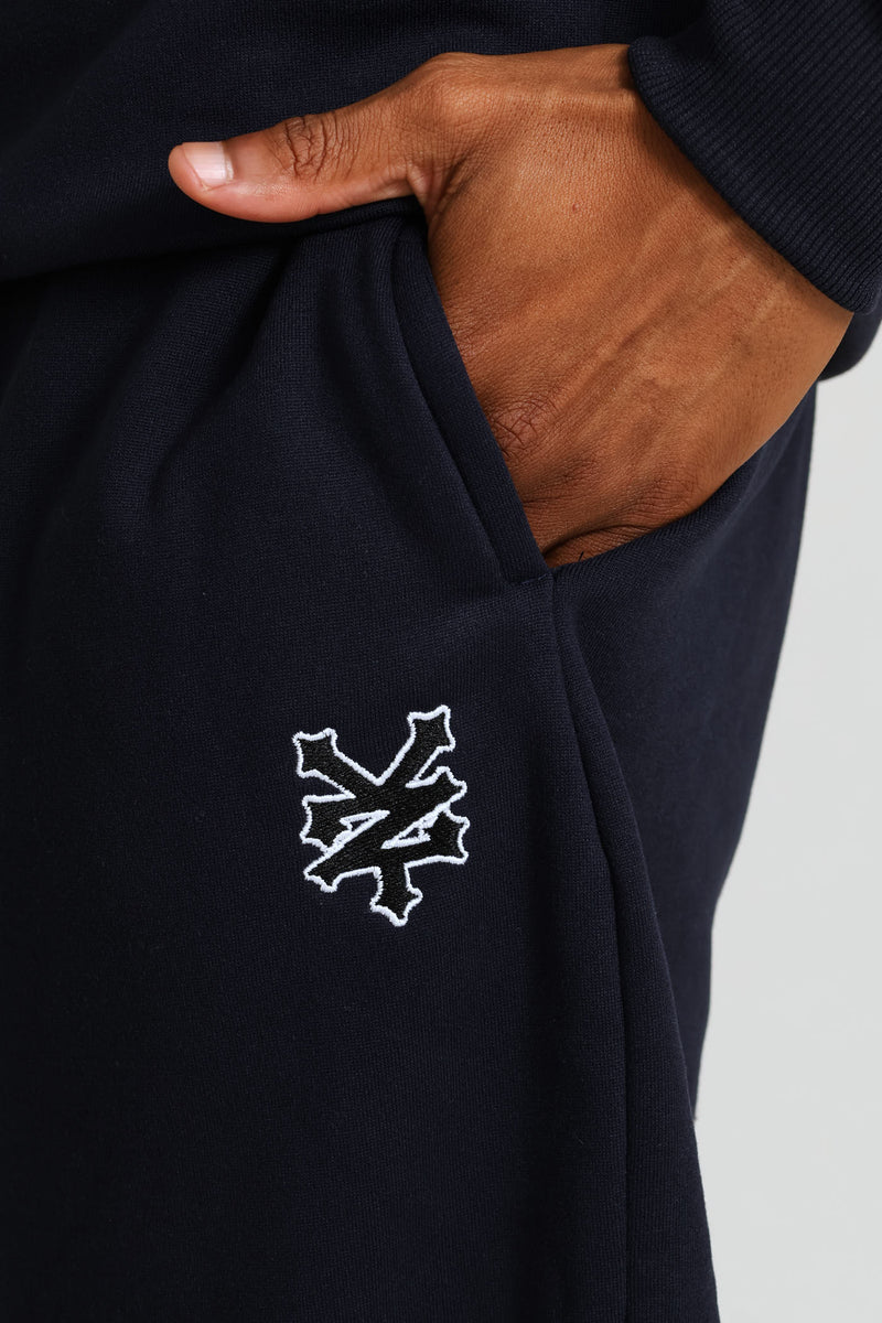 Badge Trackpant - Navy