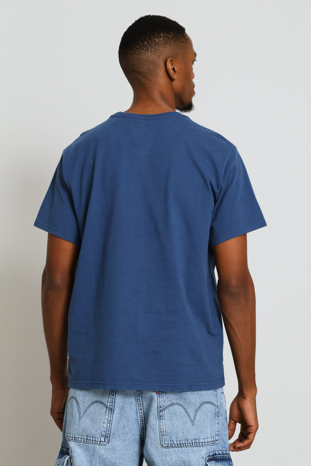 Relaxed Fit Tee - Blue